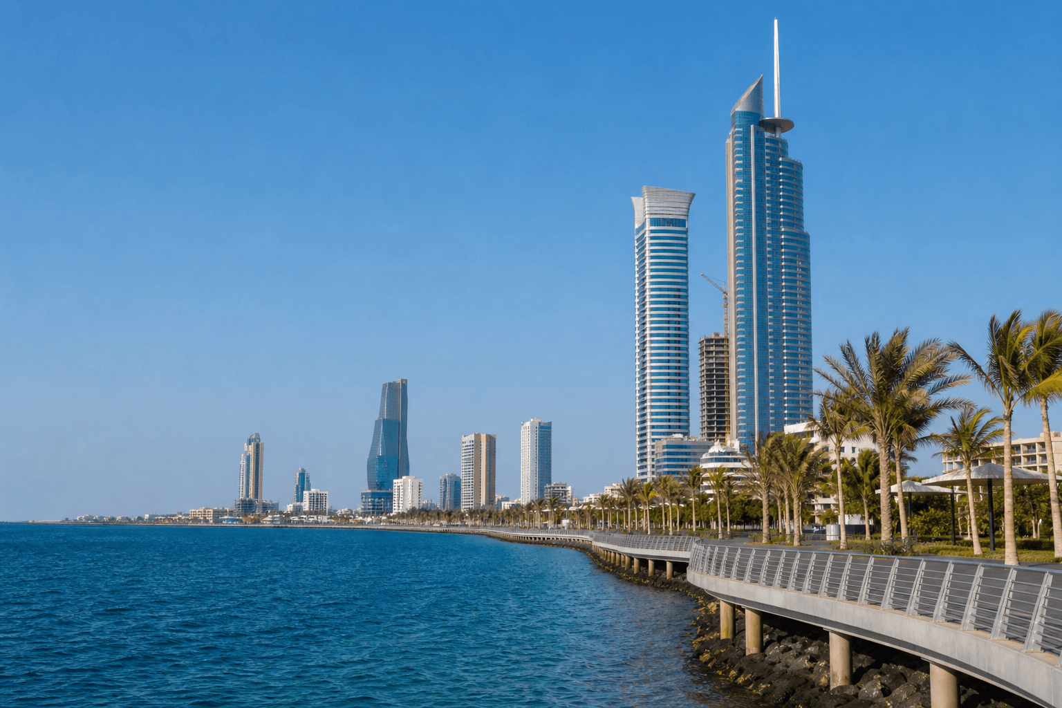 Saudi skyline representing local business growth