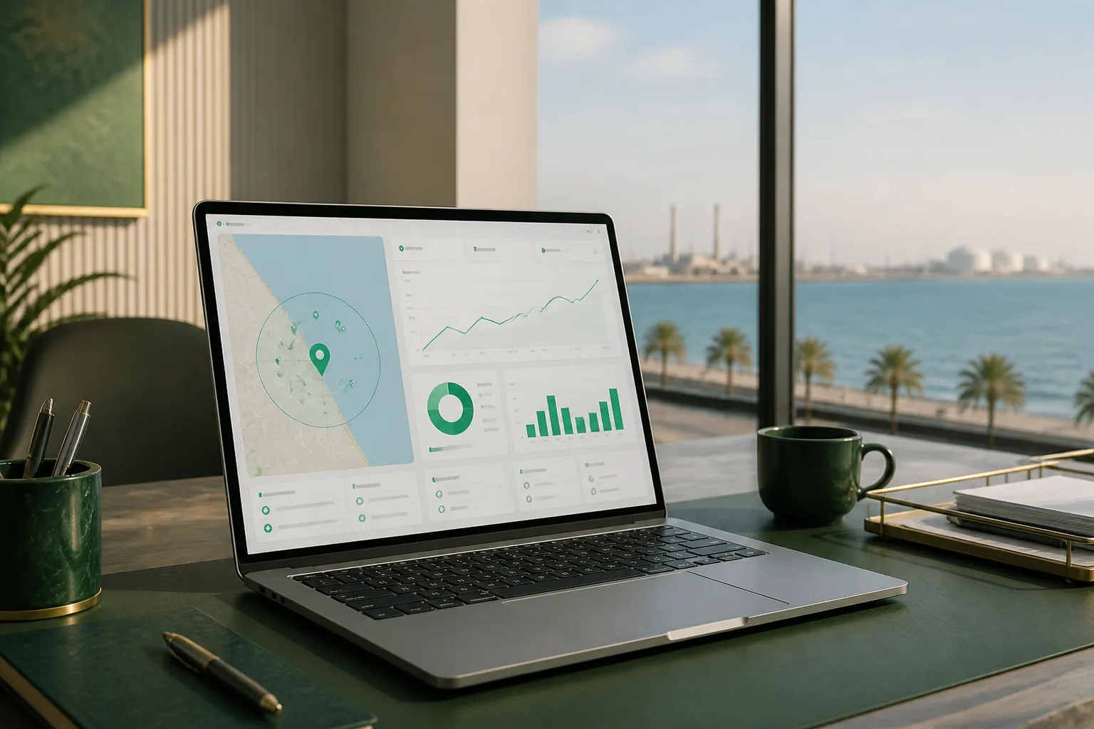 Local SEO analytics and growth for Jubail businesses